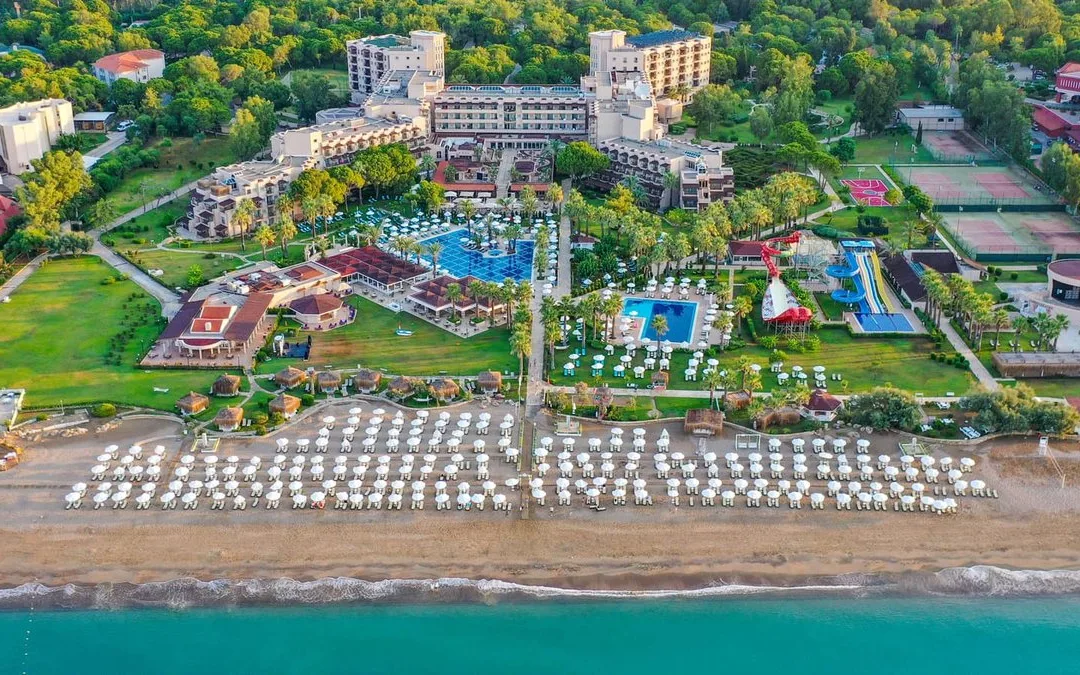 Beachfront resort in Belek, Antalya